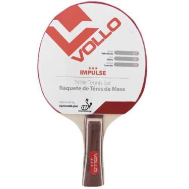 Raquete de tênis de mesa / ping pong 2 estrelas klopf shark ref:70684 –  Loja DF Sinuca