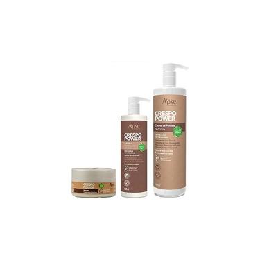 Imagem de Apse Crespo Power Creme de Pentear 1 L e Gelatina 500 ml e Máscara