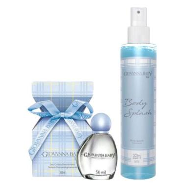 Imagem de Kit Blue Giovanna Baby Perfume Feminino Deo Colônia 50ml + Body Splash
