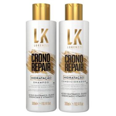 Imagem de Kit Lokenzzi Crono Repair Hidratação Shampoo E Condicionador