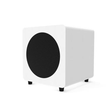Imagem de Kanto Subwoofer alimentado por selagem SUB8VMW | Potência máxima de 300 W | Woofer de 20 cm | Branco fosco