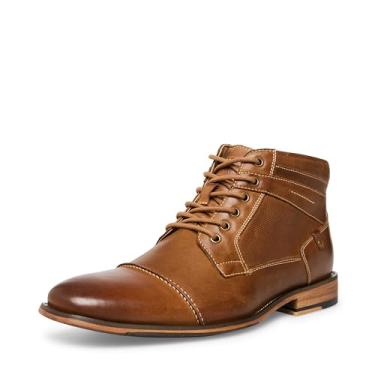 Imagem de Steve Madden Bota masculina Jotter Combat, Bronzeado escuro, 17