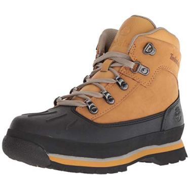 Imagem de Bota infantil Timberland Euro Hiker Shell Toe Fashion, Wheat Nubuck, 6 Big Kid