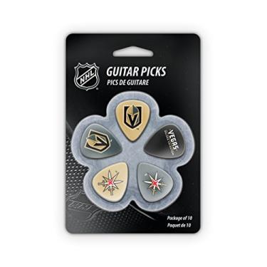 Imagem de Palhetas de guitarra NHL Vegas Golden Knights, pacote com 10