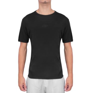 Imagem de Camiseta Mormaii AD Helanca UV Dry 512436 Preta e Cinza-Masculino