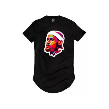 Imagem de Camiseta Longline King James Cavalier Miami Heatt Basquete 3