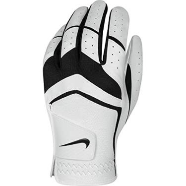 Imagem de Nike GG0478 101 Dura Feel Jr Luvas de Golfe, Pequenas, Pretas, Prata/Cinza Frio