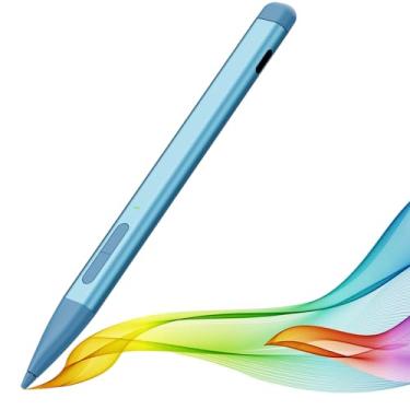 Imagem de Slim Pen 2 para Microsoft Surface com pressão 4096, borracha e clique direito, rejeição de palma, ponta de grafite, para Surface Pro 12/11/10/9/8/7/6/5/4/X, Surface Go 4/3/2, Book 3/2/1, Laptop1-6