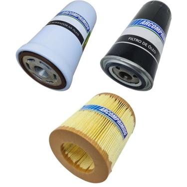 Imagem de Kit de Filtros Similares para Atlas Copco G15 Série BQR