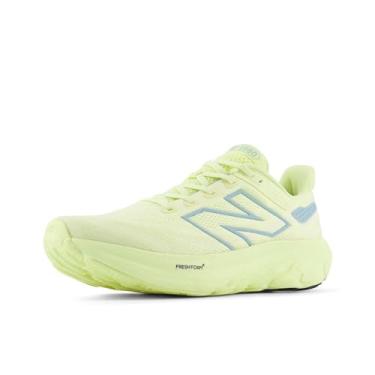 Imagem de New Balance Fresh Foam X 1080 V13 Tênis de corrida masculino, Limelight/azul cromado/prata metálico, 8.5 Narrow
