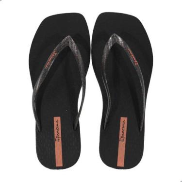 Imagem de Chinelo Feminino Ipanema Edge Maxi Glow Preto