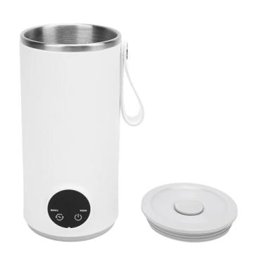 Imagem de Chaleira Elétrica de Viagem, Mini Chaleira Portátil Pequena, Travel Electric Tea Kettle, Caldeira de água Aquecida Caneca de Viagem Com 4 Controle de Temperatura,