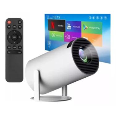 Imagem de Projetor Portátil Alta Qualidade Ultra HD 110v/220v  Hy300
