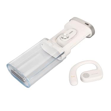 Imagem de Fones de Ouvido Sem Fio, Redução de Ruído Clara e Confortável, Leve, Tempo de Espera de 120h, Fones de Ouvido Sem Fio para Andar (Branco)