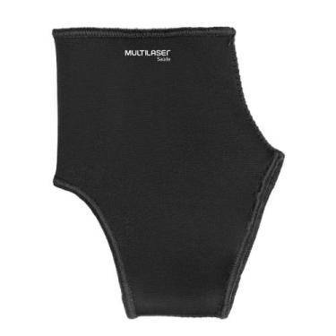 Imagem de Tornozeleira Unissex Tam. M  Multilaser Saúde - HC345, M, Preto