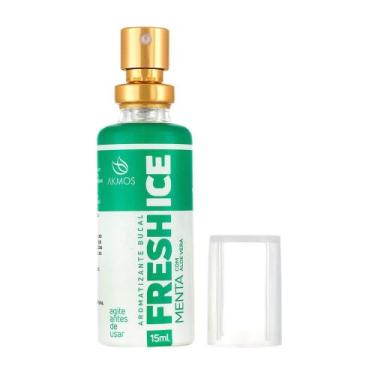 Imagem de Spray Aromatizante Akmos Bucal Fresh Ice Mal Hálito C/ Própolis, Menta