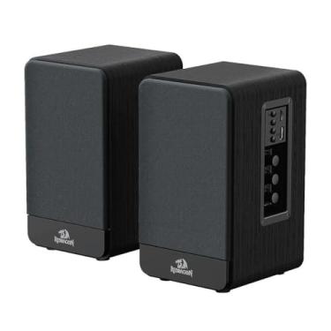 Imagem de Caixa de Som Redragon Mouthpiece, Stereo 2.0, USB, Bluetooth, Frequência 100Hz - 18Khz - GS813 Preto