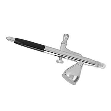 Imagem de Conjunto de aerógrafo, escova de ar multi acessórios leve e portátil pequeno G1/8 com agulha de bicos de pulverizador para decoração de casa impressão de modelos para a maioria dos tipos de