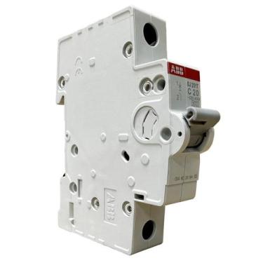 Imagem de Mini Disjuntor Monopolar ABB 20A SJ201T-C20 2TAZ144100R0204, 115