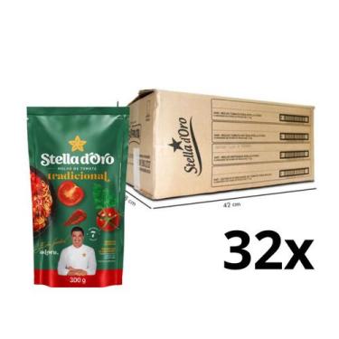 Imagem de Molho De Tomate Stella D'oro Tradicional Cx 32 Un