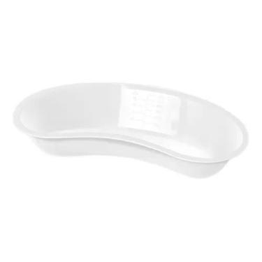 Imagem de Kit 3 Cuba Rim Plástica Estética Médica Hospitalar Odontológica Branca