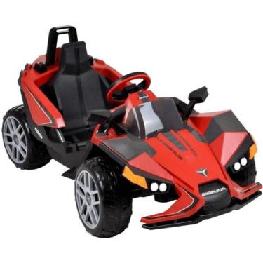 Imagem de Carro Eletrico Peg Perego Polaris Slingshot Red Vermelho 12V - Peg-Pér