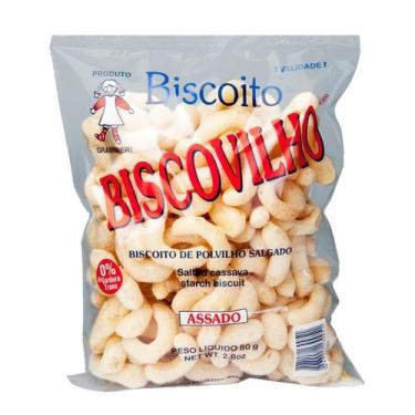 Imagem de Biscoito de Polvilho Salgado Biscovilho 80g