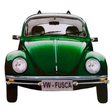Imagem de Porta Chaves de Parede Retro Vintage Decorativo - Fusca Verde - Retrof