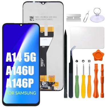 Imagem de Para Samsung Galaxy A14 5G SM-A146U SM-A146U1 A146P Tela de substituição LCD Touch Digitizer Assembly com kit de reparo (versão dos EUA)