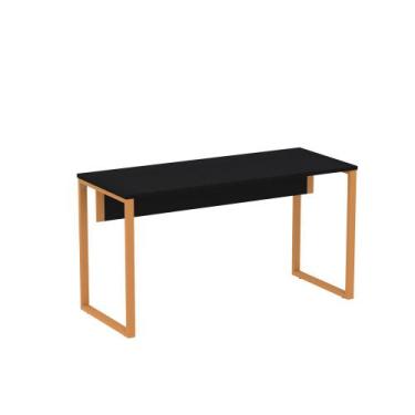 Imagem de Mesa Diretora Tubular P25 Pandin 1,7 M Preto e Laranja