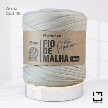 Imagem de Fio de Malha Extra Premium Fischer 25mm Areia Cód. 48