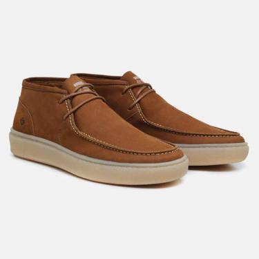 Imagem de Bota Masculina Casual Cano Curto Confortável Ideal Para Eventos Festas