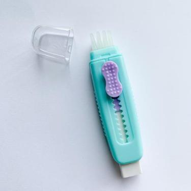 Imagem de Borracha Escolar Sweep Vassourinha Colorida Pastel - Cis, VERDE