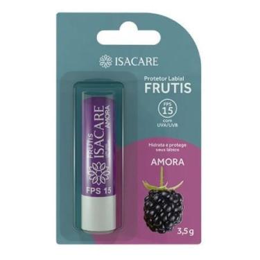 Imagem de Protetor Labial Hidrata e Protege os Lábios FPS 15 Sabor Amora Isacare