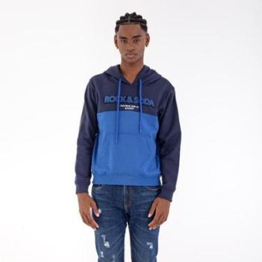 Imagem de Moletom Masculino Canguru Capuz Blusão Rock e Soda-Masculino