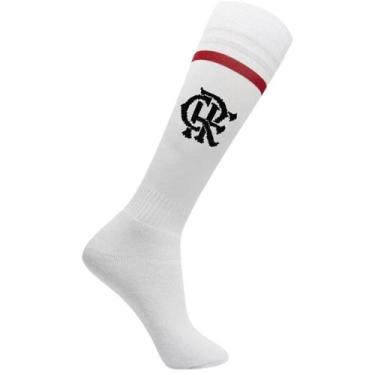 Imagem de Meião Futebol Infantil Juvenil Flamengo Cano Longo Poliamida 84200 - R