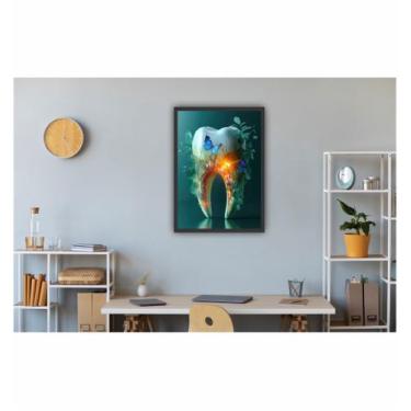 Imagem de Quadro Decorativo Profissão Odontologia 6 Dente Dentista - Genérica, 4