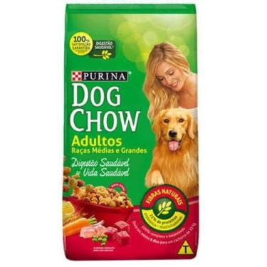 Imagem de Ração Nestlé Purina Dog Chow Adultos Carne e Vegetais