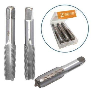Imagem de Jogo De Macho Manual M14 X 1,25 Mm Com 3 Passes Etapas Para Fazer Rosc