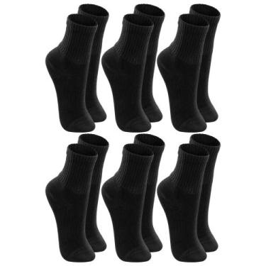 Imagem de Kit Com 6 Pares De Meias Cano Médio Infantil Lupo Original Para Menino