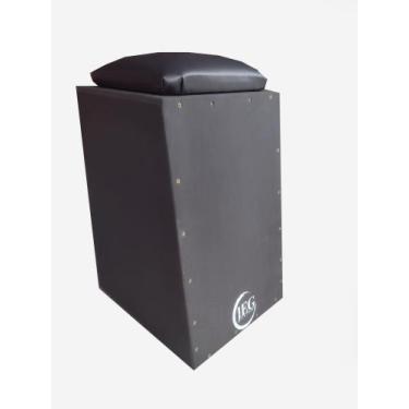 Imagem de Cajon JEG Acústico com Slap, LOGO BLACK