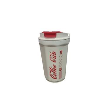 Imagem de Garrafa Isotérmica Golden Rio Em Aço Inox 350 Ml Cor Creme