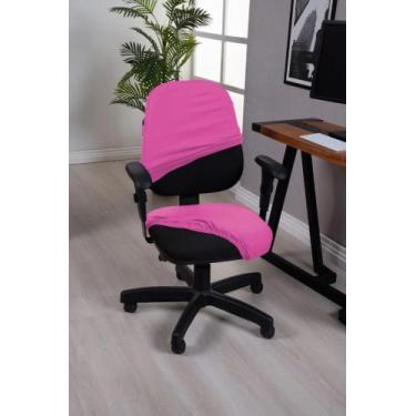 Imagem de Capa Para Cadeira de Escritório Executiva Giratória Encosto Longo Malh