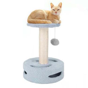 Imagem de Arranhador para Gatos Bola Brincadeira Arranhar Brincar Pet Shop Sisal
