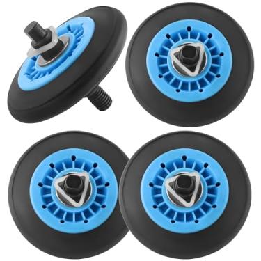 Imagem de Sikawai Kit de rolo de secadora DC97-16782A adequado para Samsung DV45H7000EW A2 DV48H7400EW A2 DV45H7000EW A2 DV42H5000EW A3, substitui DC97-16782C DC97-16782D 202782D 51 DC9 7-07523A DC97-07523B