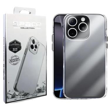 Imagem de Capa Capinha SPACE CASE Clear Ultra Resistência Híbrida Compatível iPhone 16 Pro Max