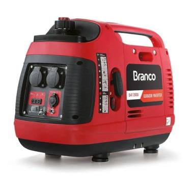 Imagem de Gerador a Gasolina Motor 4T com Inverter 2.000W 2KWA Branco B4T-2000i Monofásico (220V)