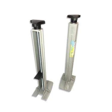 Imagem de Suporte Regulável Para Régua Nivelador Cerâmica Azulejo Assentamento Piso P/Pedreiros Original - 4 Unidades