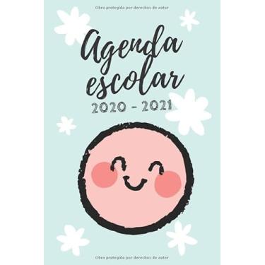 Imagem de AGENDA ESCOLAR 2020-2021: Agenda semana vista (Septiembre 2020 / Agosto 2021) | Planificador semanal (Español) | Calendario | Colegio, secundaria, estudiante | Tapa blanda Azul
