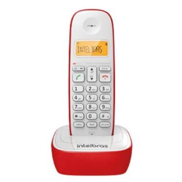 Imagem de Telefone Sem Fio Intelbras TS 7510 Vermelho